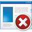 Application Delete Icon - 64x64px