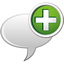 Comment Add Icon - 64x64px