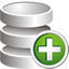 Database Add Icon - 64x64px