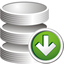 Database Down Icon - 64x64px