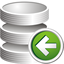 Database Previous Icon - 64x64px