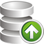 Database Up Icon - 64x64px