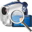 Digital Camcorder Search Icon - 64x64px