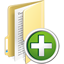 Folder Add Icon - 64x64px