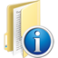 Folder Info Icon - 64x64px
