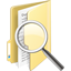 Folder Search Icon - 64x64px