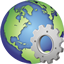 Globe Process Icon - 64x64px