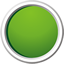 Green Button Icon - 64x64px