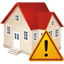 Home Warning Icon - 64x64px