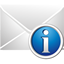 Mail Info Icon - 64x64px