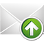 Mail Up Icon - 64x64px