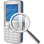 Mobile Phone Search Icon - 64x64px