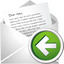 New Mail Previous Icon - 64x64px