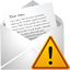 New Mail Warning Icon - 64x64px