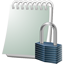 Notebook Lock Icon - 64x64px