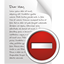 Page Remove Icon - 64x64px