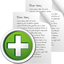 Pages Add Icon - 64x64px