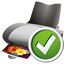 Printer Accept Icon - 64x64px