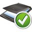 Scanner Accept Icon - 64x64px