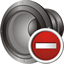 Speaker Remove Icon - 64x64px