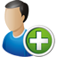 User Add Icon - 64x64px