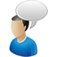 User Comment Icon - 64x64px