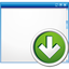 Window Down Icon - 64x64px