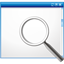 Window Search Icon - 64x64px